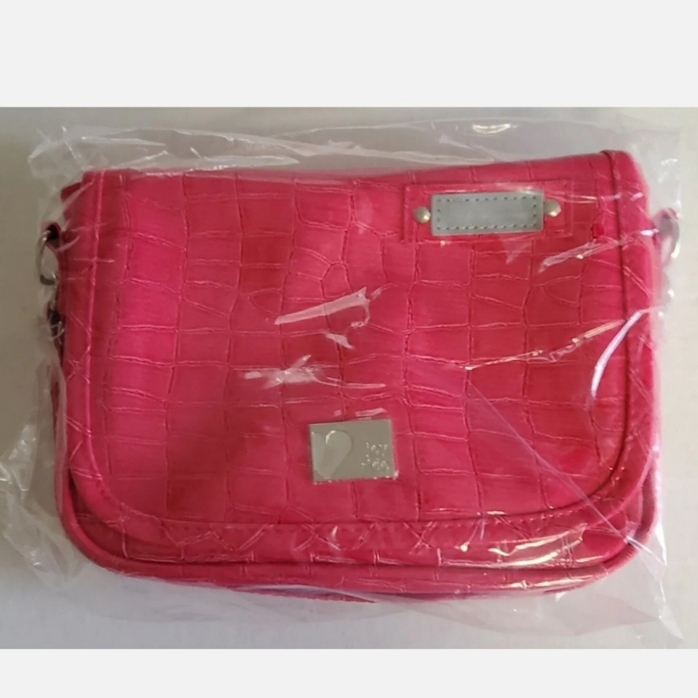 Tour De Joy Bicycle Handlebar Purse Pouch Pink Reflective Insulated New
